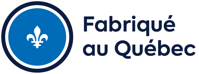 Icône fabriquée au Québec.