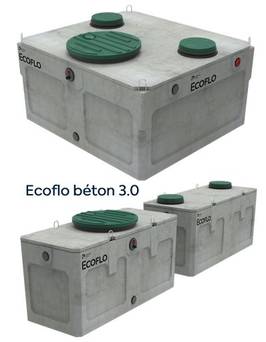 Ecoflo béton 3.0 ligne et monolithe