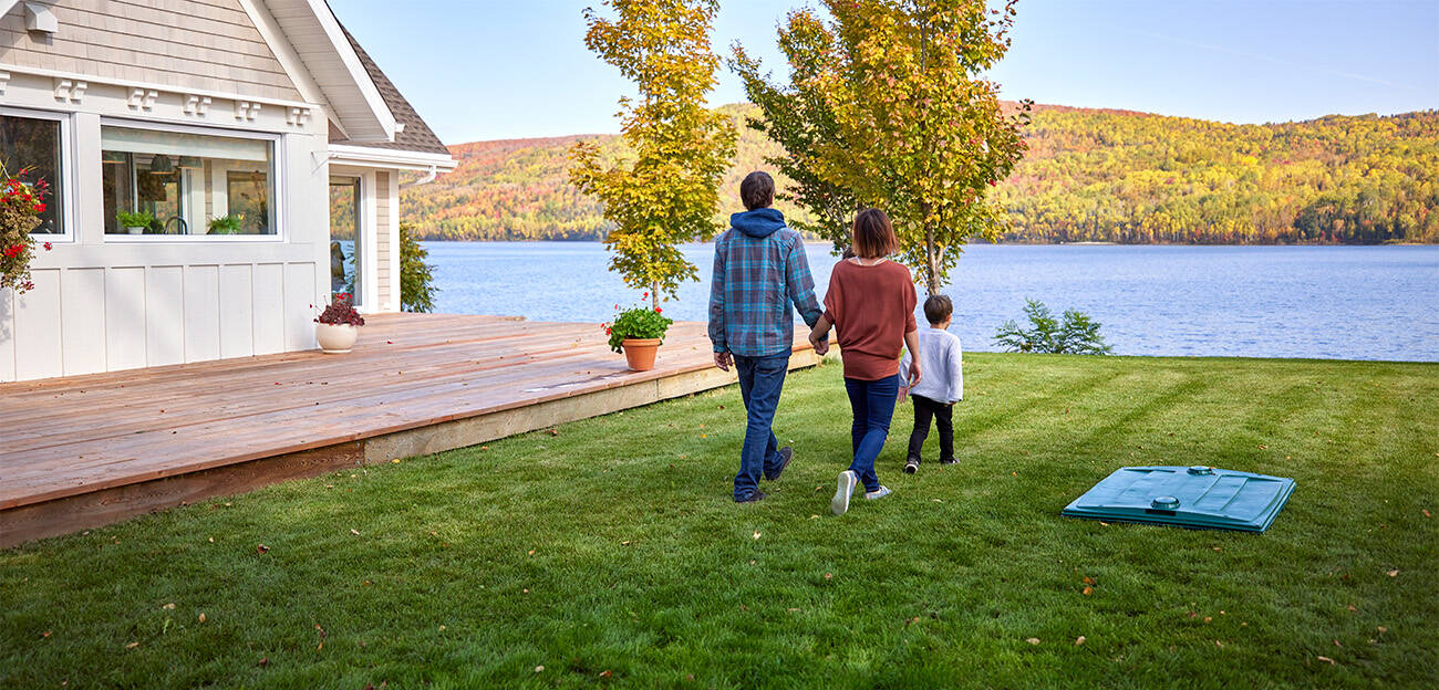 Family considering buying a house with a septic system.