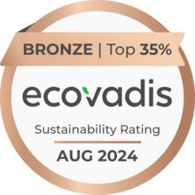 Premier Tech Eau et Environnement médaille de bronze Ecovadis.